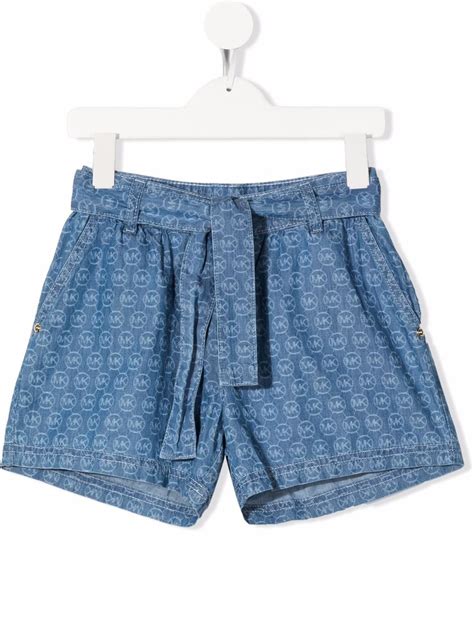 michael kors jean shorts
